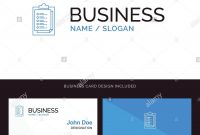 Notepad Report Card Result Presentation Blue Business Logo And regarding Result Card Template