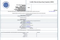 Ohmite  Conflict Minerals Reporting Template Cmrt  Rell Power with Conflict Minerals Reporting Template