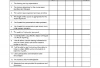 On The Job Training Evaluation Form  Resumelistml intended for Blank Evaluation Form Template