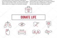Organ Donation Template — Stock Vector © Juliakhimich pertaining to Organ Donor Card Template