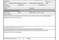 Osha Incident Report Form Template  Sansurabionetassociats regarding Incident Report Form Template Doc