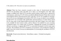 Pdf The Value Of Cctv Surveillance Cameras As An Investigative Tool pertaining to Private Investigator Surveillance Report Template