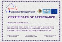 Perfect Attendance Certificate Templates  Free Download  Dtemplates in Free Certificate Templates For Word 2007