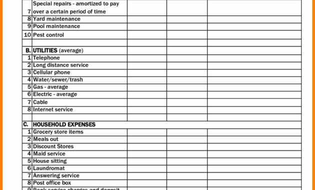 Personal Monthly Expense Report Template  For The Home  Report in How To Write A Monthly Report Template