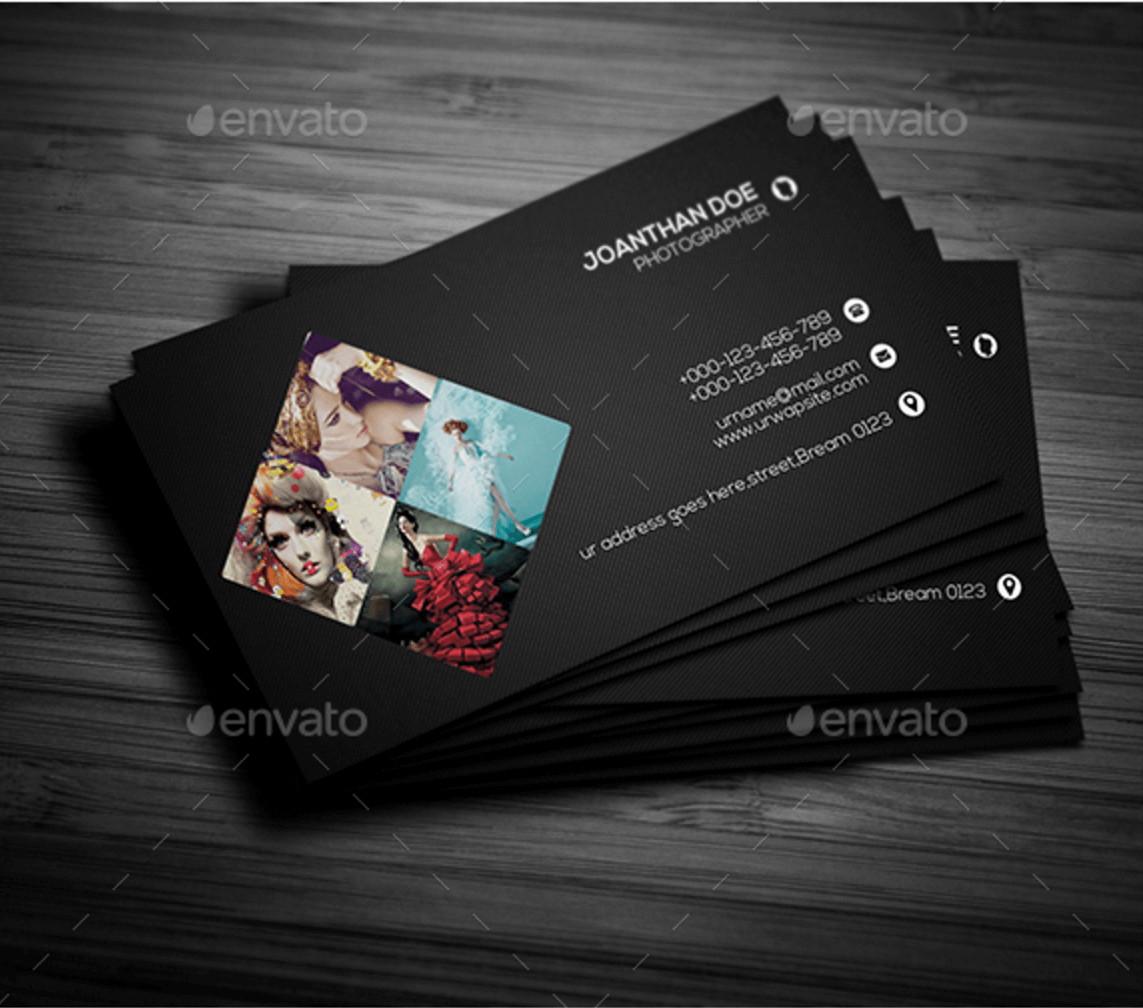 Photographers Business Cards Of Top  Free Business Card Psd Mockup regarding Photography Business Card Templates Free Download