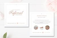 Photography Referral Card Templates Referral Program  Marketing with Photography Referral Card Templates