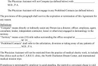 Physician Assistant Employment Agreement Terms Of Agreement  Pdf throughout Physician Consulting Agreement Template