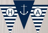 Pinjulie Winters On Nautical Party Ideas In   Nautical regarding Nautical Banner Template