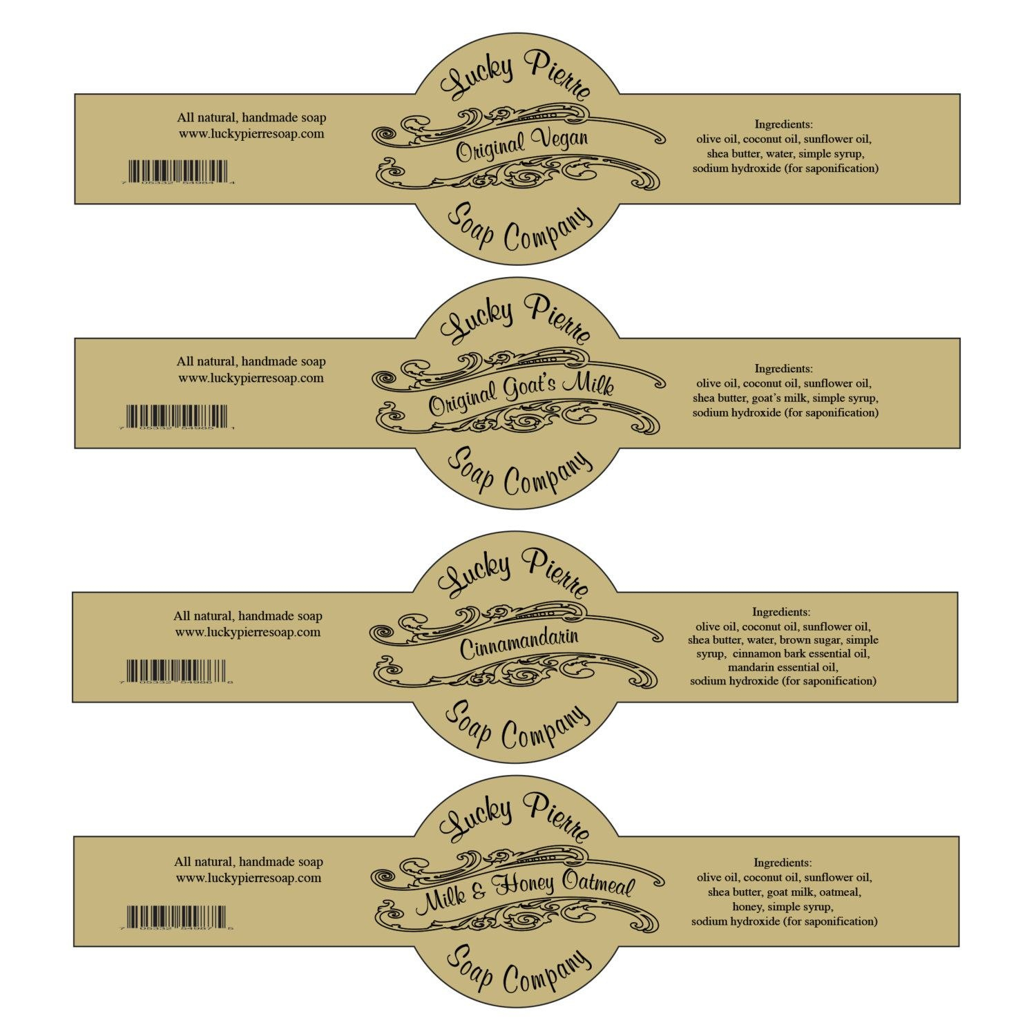 Pinsonja Wiese On Aromatherapy Recipes  Soap Labels Handmade throughout Free Printable Soap Label Templates