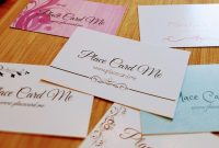 Place Cards Template Ideas Placement Card Formidable Word for Imprintable Place Cards Template