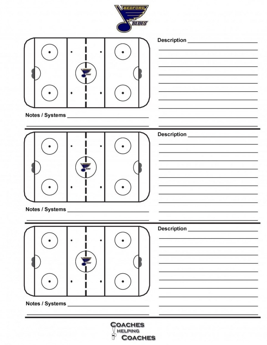 Plan Template Hockey Practice Rink Diagram Elegant ~ Tinypetition within Blank Hockey Practice Plan Template