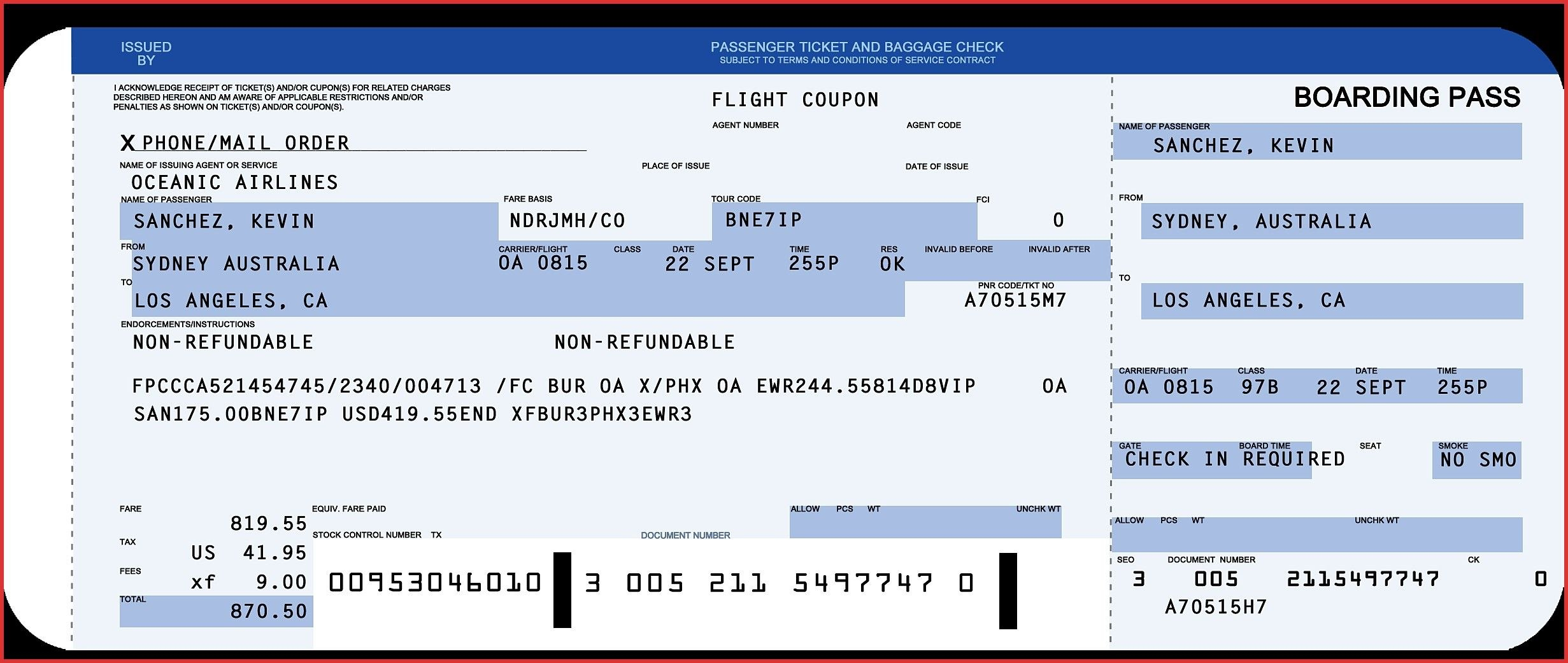 Plane Ticket Template Word Copy Awesome   Printables  Ticket inside Plane Ticket Template Word