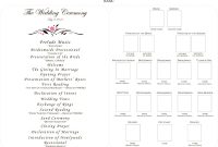 Playbill Program Template Diy Guide For Creating A Playbill Wedding pertaining to Playbill Template Word