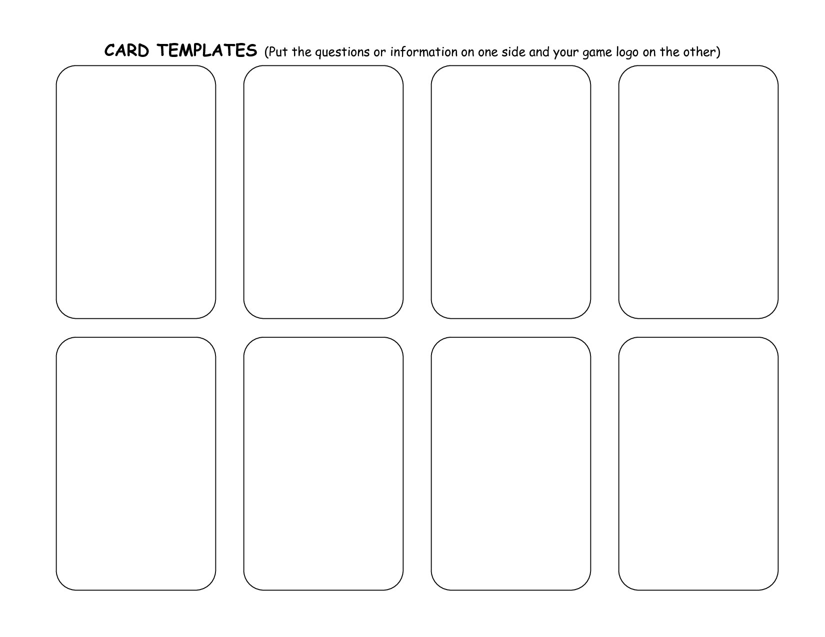 Playing Card Template  Template Business throughout Playing Card Template Word