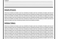 Police Report Templates   Free Blank Samples  Template Section intended for Crime Scene Report Template