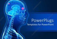 Powerpoint Template A D Human Character Showing The Brain And with Radiology Powerpoint Template