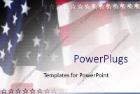 Powerpoint Template American Flag Patriotic On Faded Background intended for Patriotic Powerpoint Template
