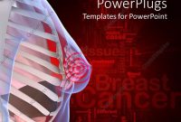 Powerpoint Template Anatomy Of The Female Breast With A Breast inside Breast Cancer Powerpoint Template