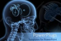 Powerpoint Template The Depiction Of Gears Instead Of Human Brain with Radiology Powerpoint Template