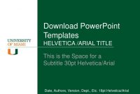 Ppt  Download Powerpoint Templates Helvetica Arial Title throughout University Of Miami Powerpoint Template