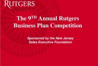 Ppt  The  Th Annual Rutgers Business Plan Competition Powerpoint intended for Rutgers Powerpoint Template