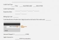 Precautions You Must  Realty Executives Mi  Invoice And Resume in Credit Card On File Form Templates