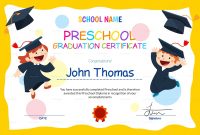 Preschool Certificate Templates  Pdf  Free  Premium Templates within Leaving Certificate Template
