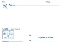 Prescription Template Microsoft Word – Printable Year Calendar intended for Doctors Prescription Template Word