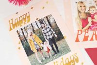 Print Your Own Holiday Cards Free Template Included  A Beautiful with Print Your Own Christmas Cards Templates