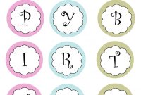 Printable Banners Templates Free  Print Your Own Birthday Banner with regard to Letter Templates For Banners