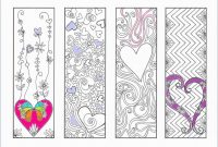 Printable Coloring Bookmarksf Lovely Blank Bookmark Template To regarding Free Blank Bookmark Templates To Print