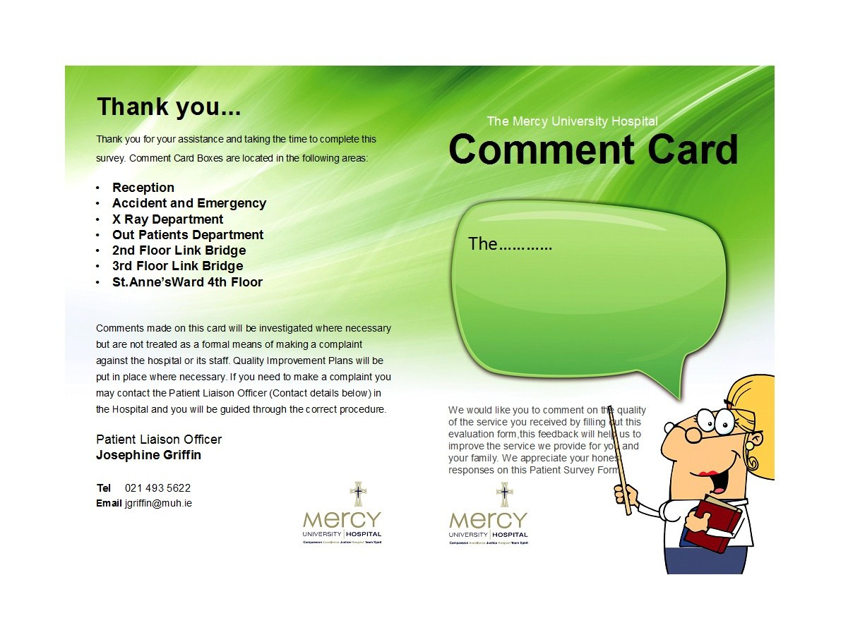 Printable Comment Card  Feedback Form Templates ᐅ Template Lab throughout Survey Card Template