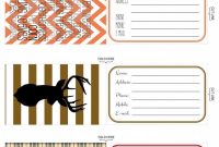 Printable Luggage Tags Holiday Travel Edition  Projects To Try with regard to Luggage Label Template Free Download