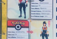 Printable Pokémon Go Trainer Id Cards  Love Paper Crafts in Pokemon Trainer Card Template