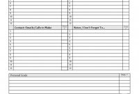 Printable To Do List  Pdf Fillable Form For Free Download in Blank Checklist Template Pdf