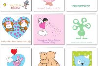 Printable Valentine Cards For Kids inside Valentine Card Template For Kids