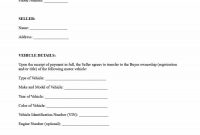 Printable Vehicle Purchase Agreement Templates ᐅ Template Lab regarding Car Purchase Agreement Template