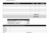 Product Order Form Template  Pictimilitude for Blank Audiogram Template Download