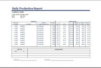 Production Status Report Template  Youtube within Production Status Report Template