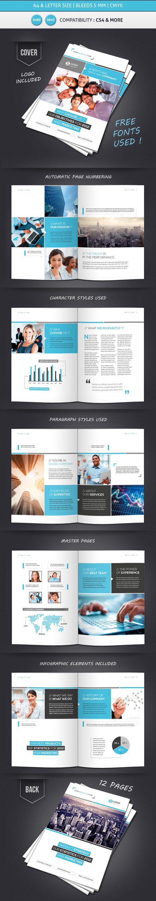 Professional Brochure Designs  Design  Graphic Design Junction regarding 12 Page Brochure Template