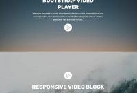 Professional Html Bootstrap Modal Video Backgrounds And Accordion within Html Drop Down Menu Templates Free Download