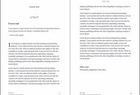 Professionallooking Book Template For Word Free  Used To Tech throughout 6X9 Book Template For Word