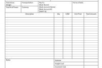 Proforma Invoice Template Free Download Free Proforma Invoice in Excel Invoice Template 2003