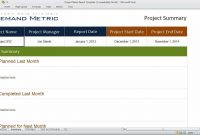 Project Status Report Template  Youtube throughout Project Status Report Template In Excel
