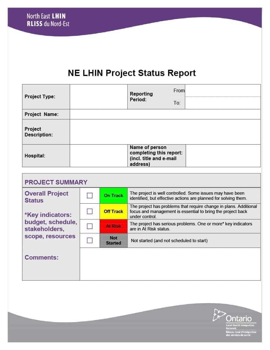 Project Status Report Templates Word Excel Ppt ᐅ Template Lab for Weekly Status Report Template Excel