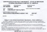 Proof Of Auto Insurance Template Free  Template Business with Fake Car Insurance Card Template
