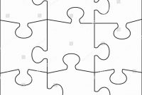 Puzzle Pieces Template For Word Fresh  Piece Jigsaw Puzzle Template with regard to Jigsaw Puzzle Template For Word