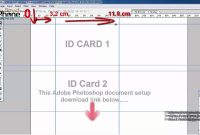 Pvc Id Card Printing Page Layout Template Forasd Epson L L regarding Pvc Card Template