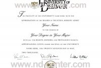 Quality Fake Diploma Samples throughout College Graduation Certificate Template
