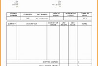 Quickbooks Invoice Template Excel Templates – Wfacca in Quickbooks Invoice Template Excel